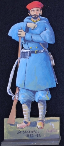 65. Figurine de soldat d'Algérie