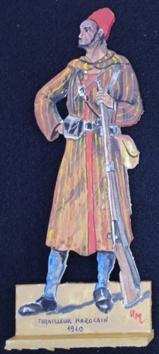 Figurine de soldat du Maroc